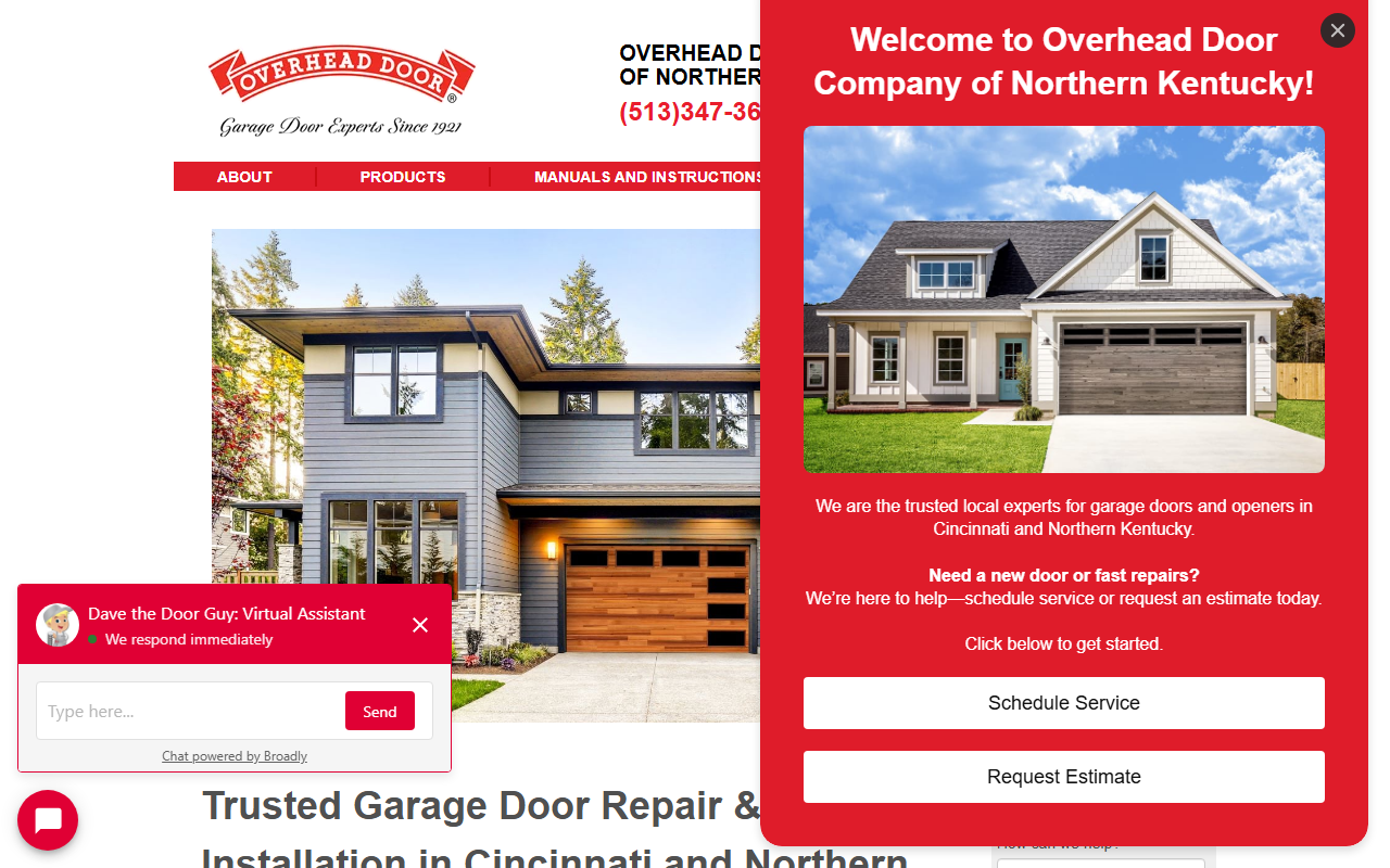 513347door.com screenshot