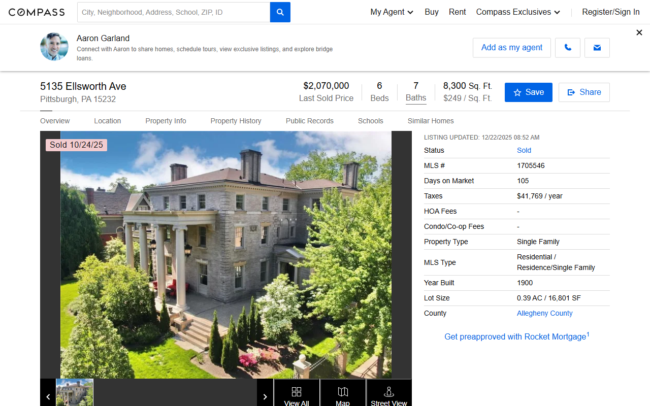 5135ellsworth.com screenshot