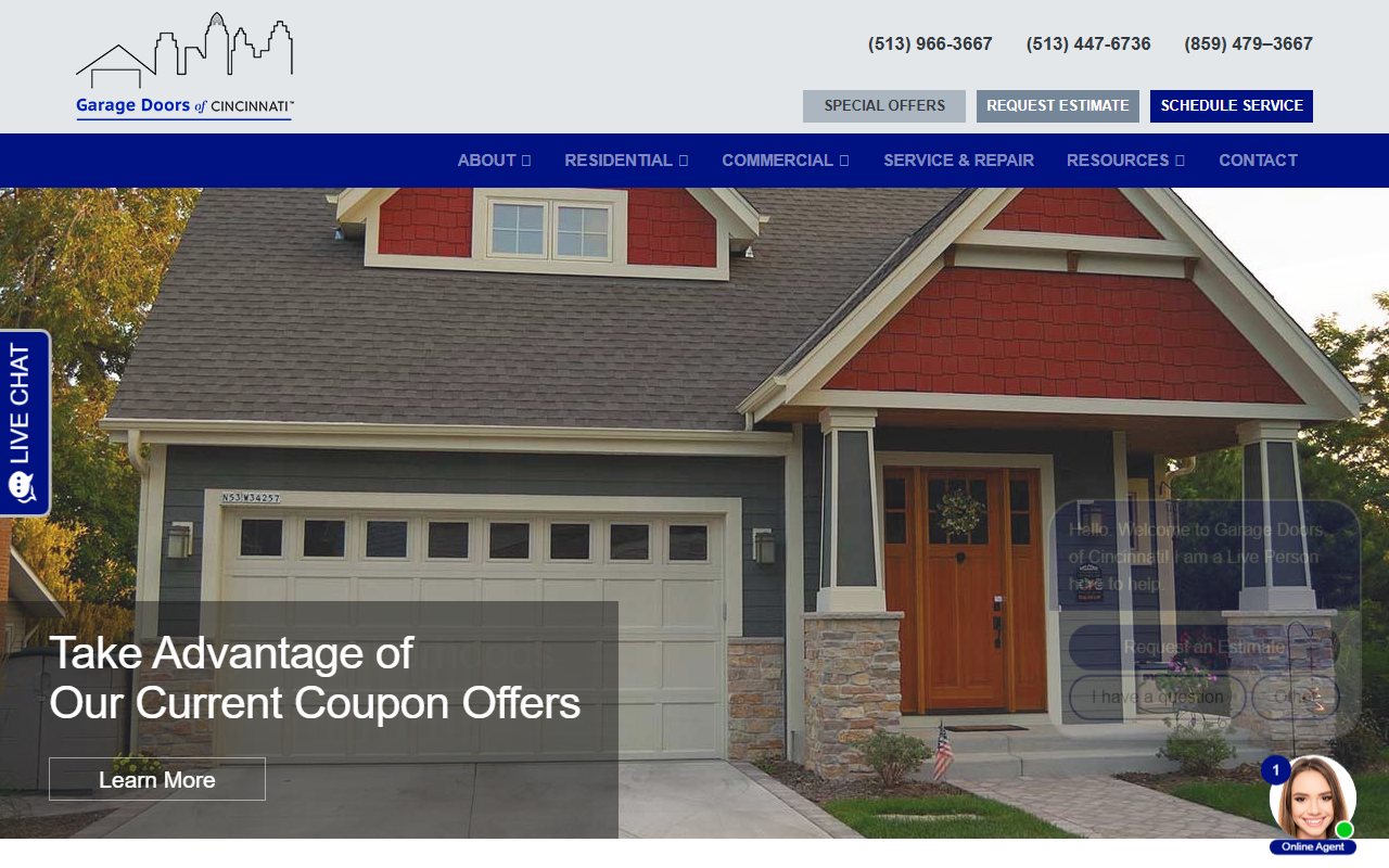 513966doors.com screenshot