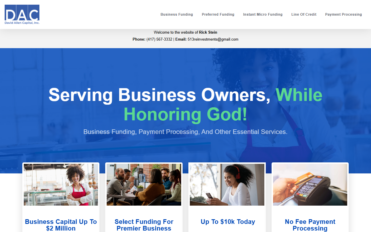 513bizfunding.com screenshot