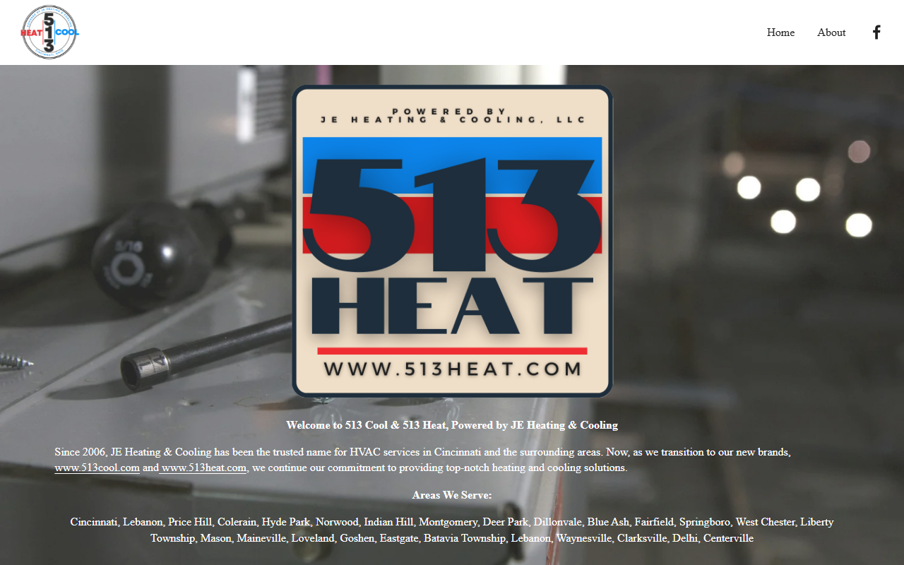513heating.com screenshot