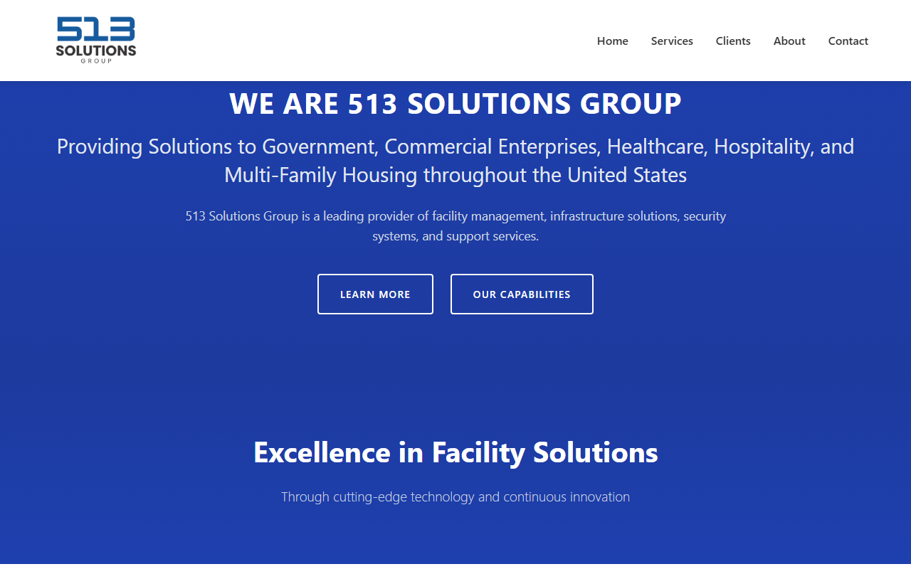 513solutions.com screenshot
