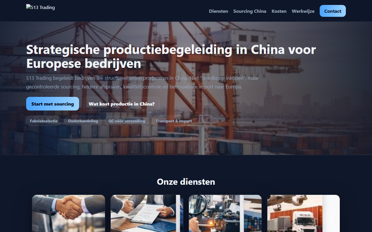 513trading.com screenshot