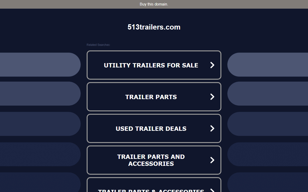513trailers.com screenshot