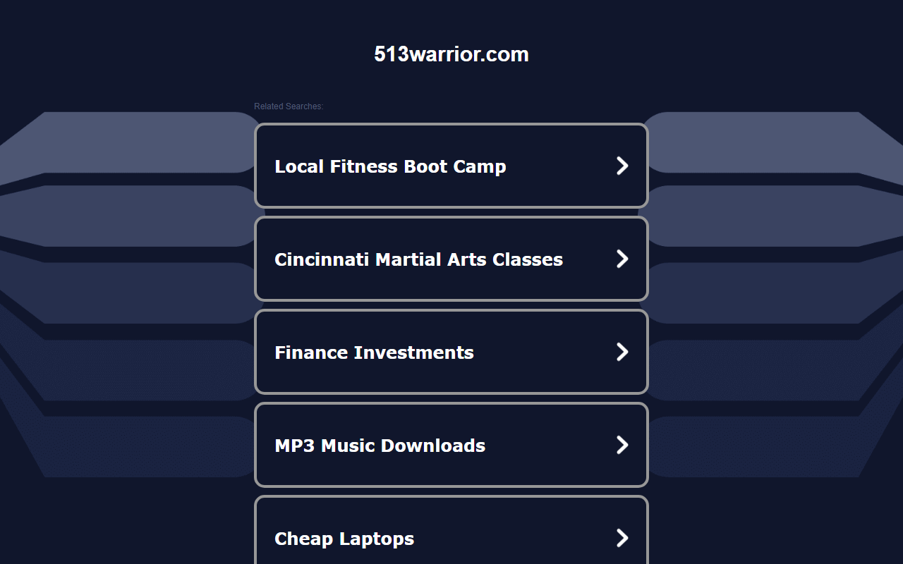 513warrior.com screenshot