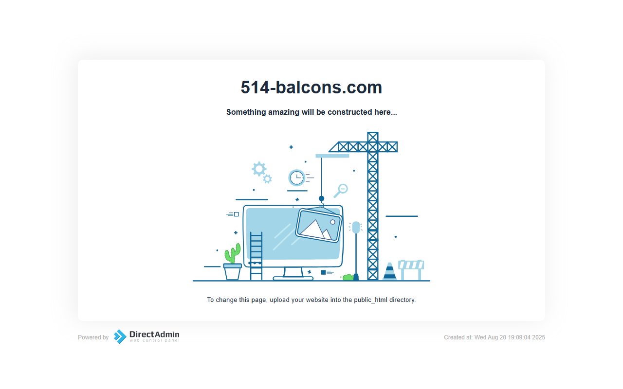 514-balcons.com screenshot