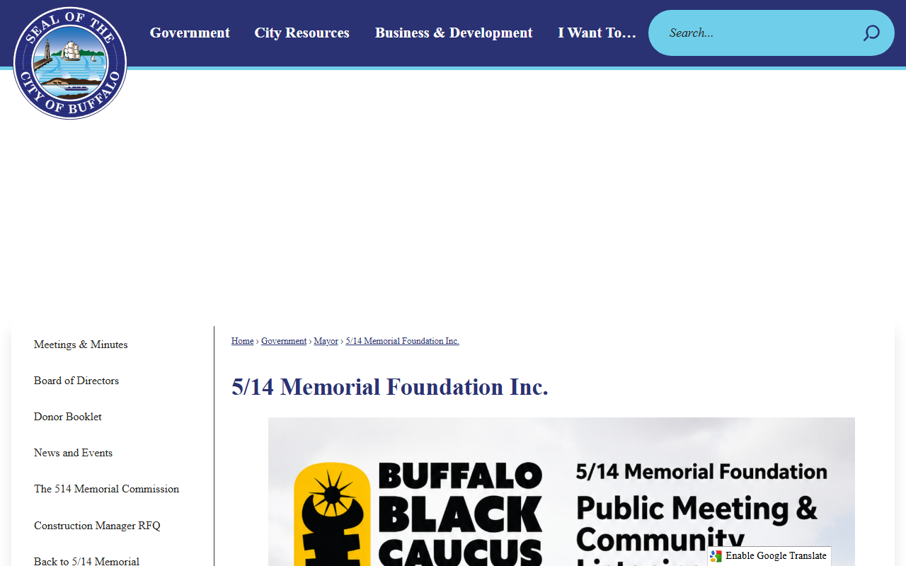 514memorial.com screenshot