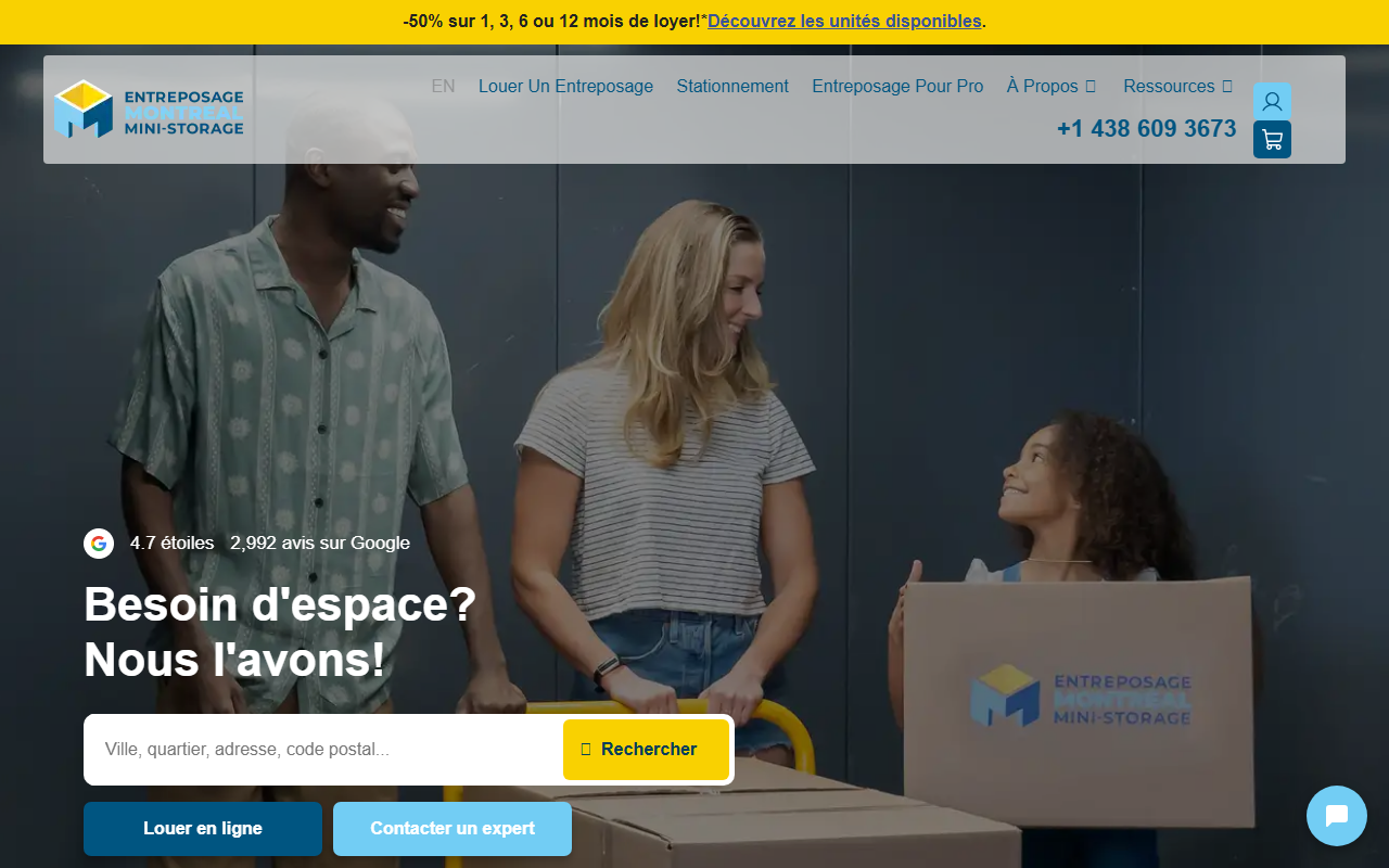 514storage.com screenshot