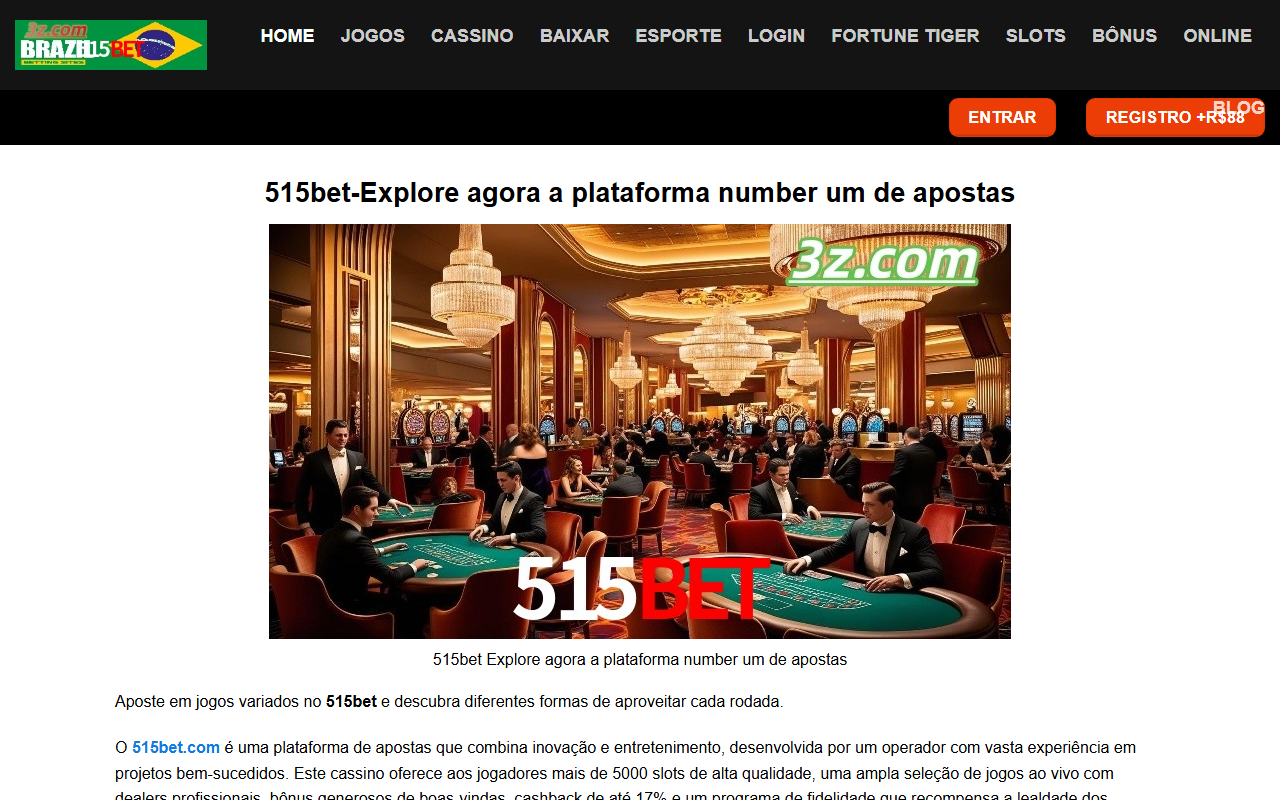 515betonline.com screenshot