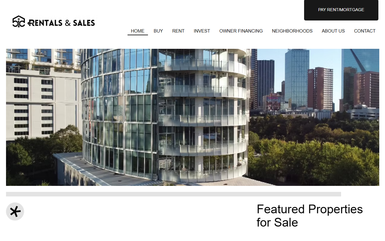 515rentals.com screenshot