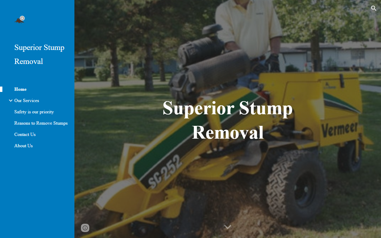 515stumpremoval.com screenshot