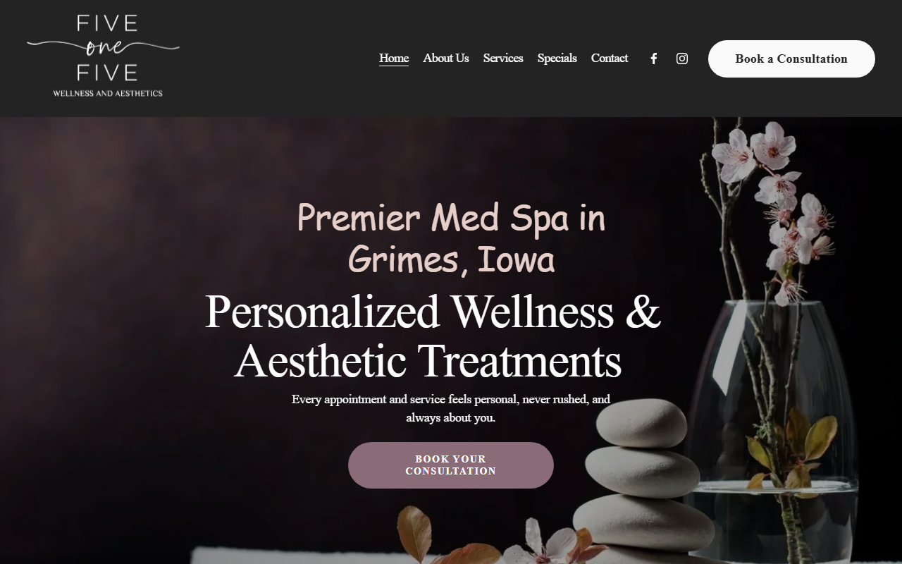 515wellness.com screenshot
