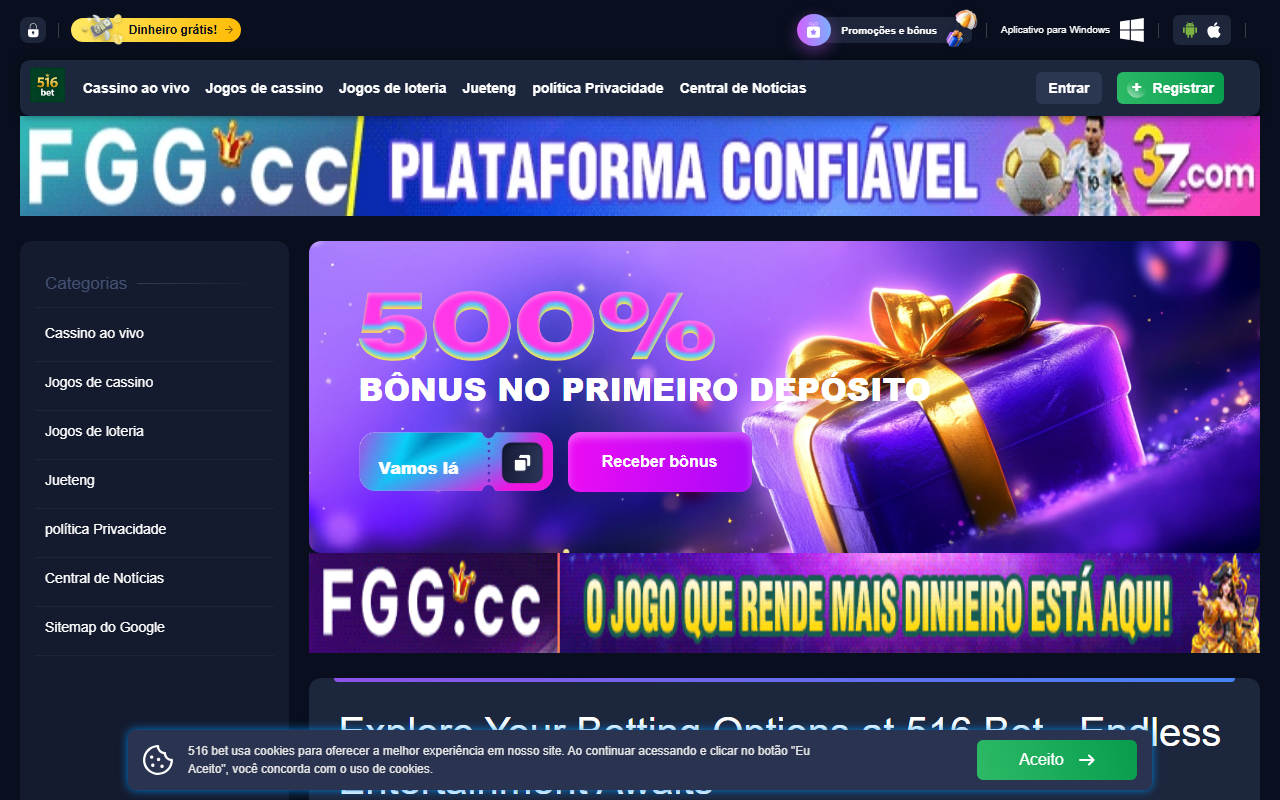 516betgame.com screenshot