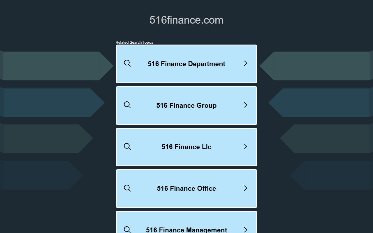 516finance.com screenshot