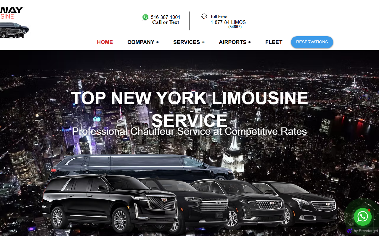 516limousine.com screenshot