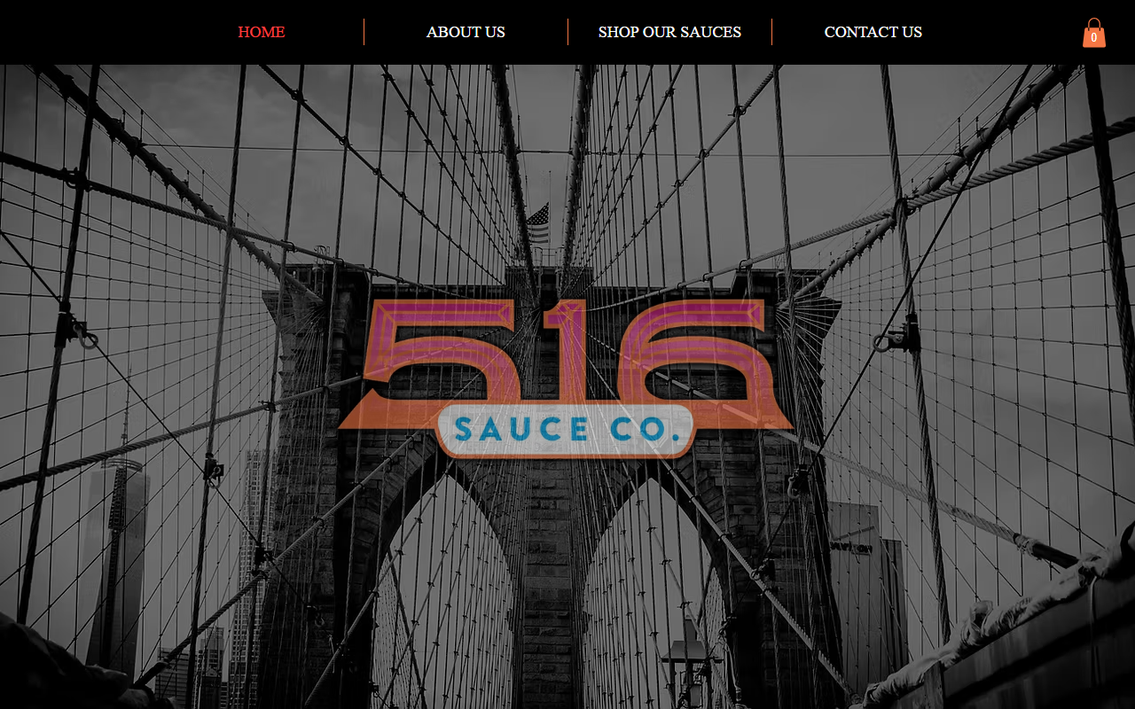 516sauceco.com screenshot