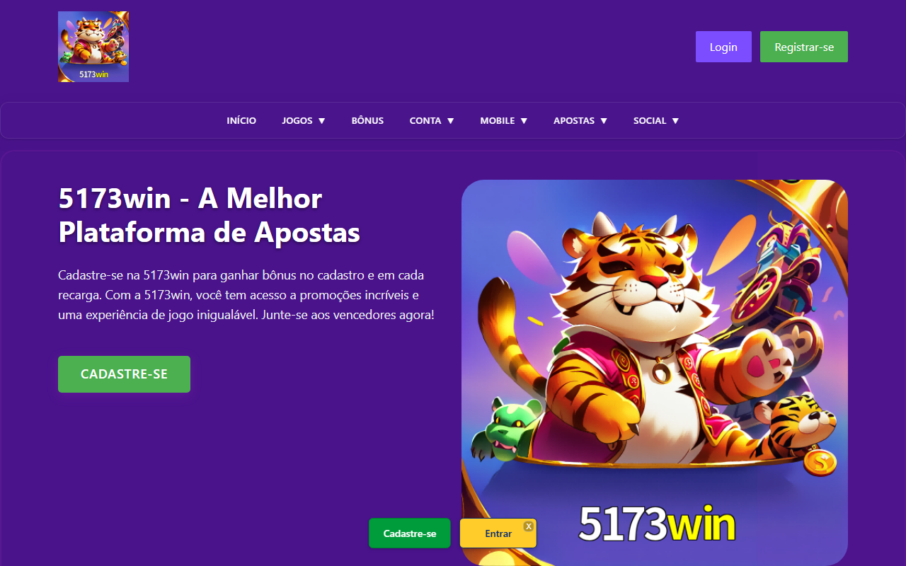 5173winweb.com screenshot