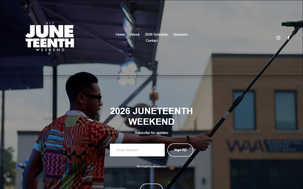 517juneteenth.com screenshot