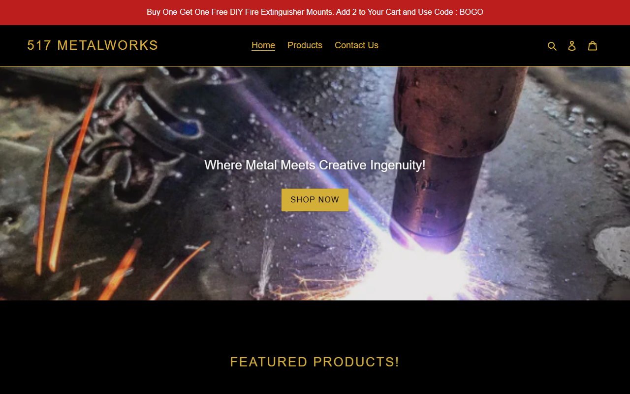 517metalworks.com screenshot