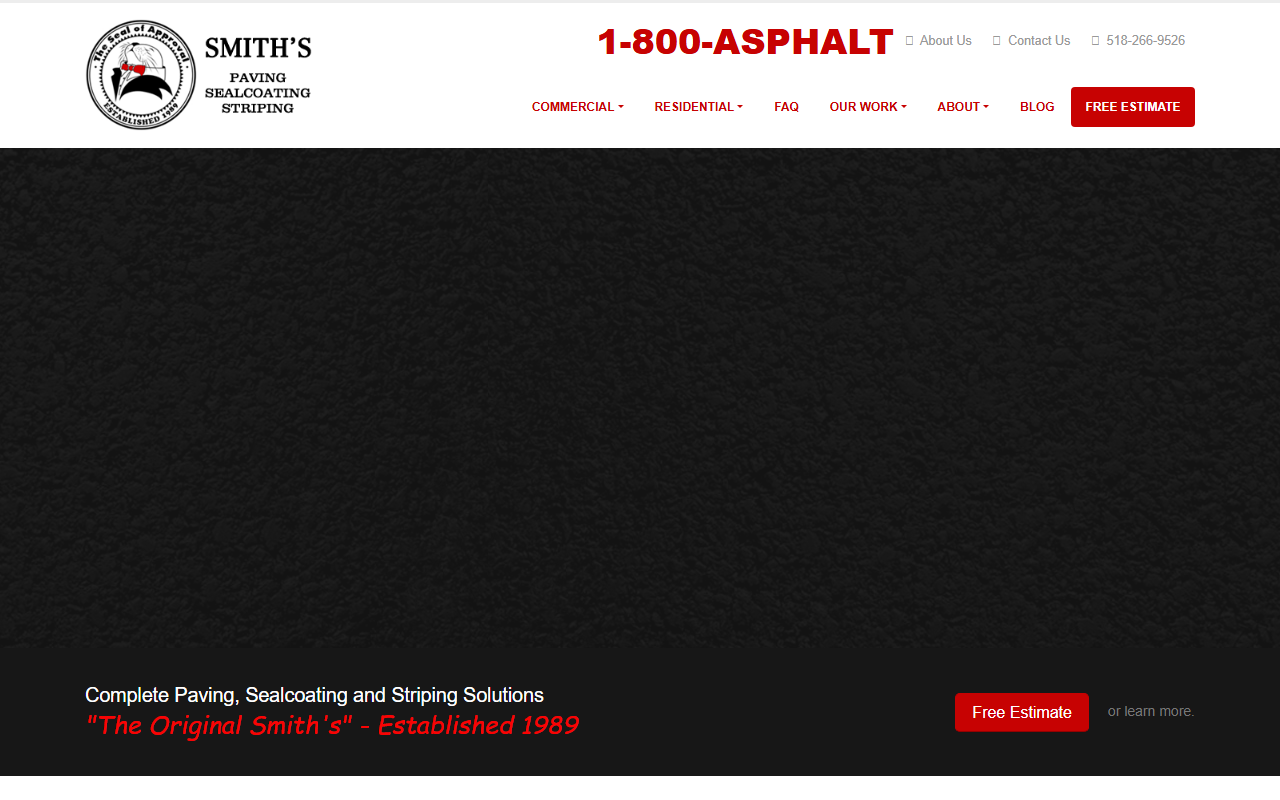 518-asphalt.com screenshot