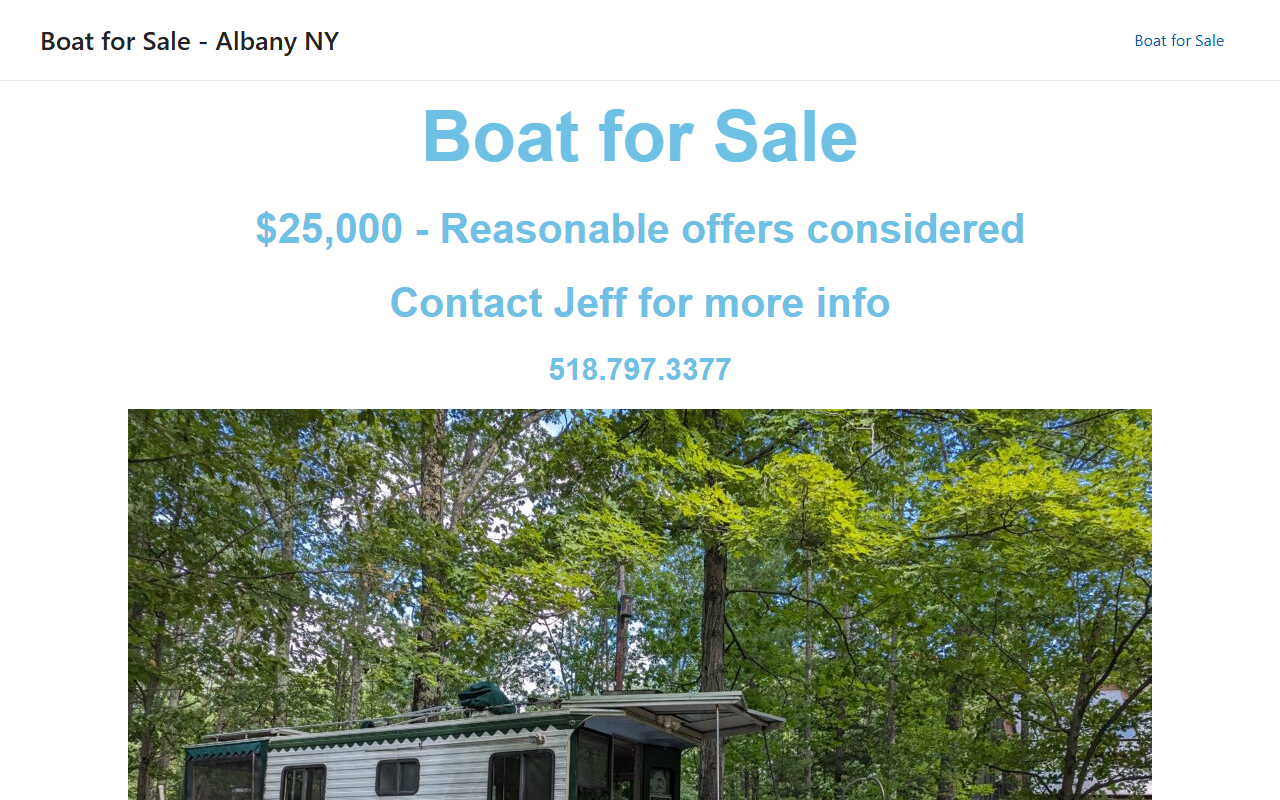 518boatforsale.com screenshot