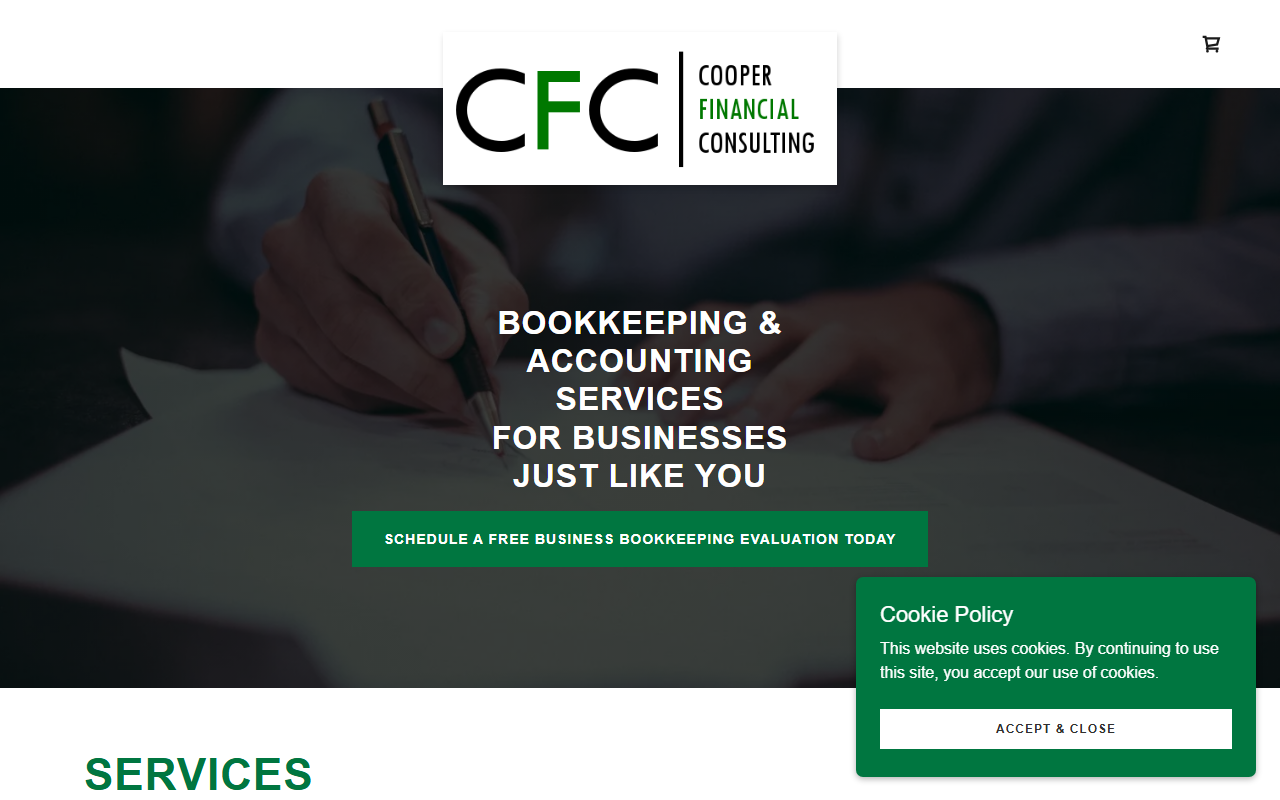 518bookkeeping.com screenshot