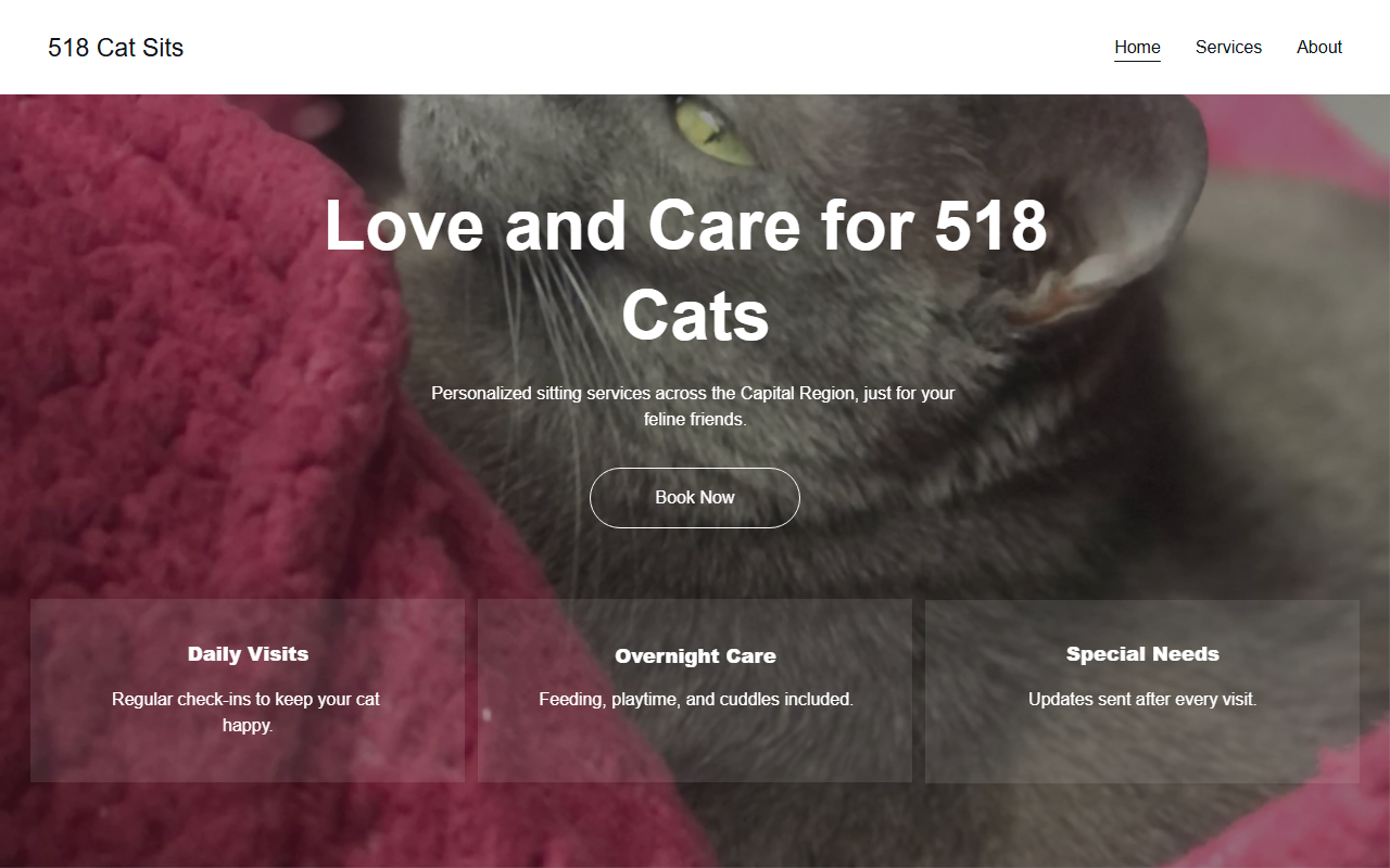 518catsits.com screenshot