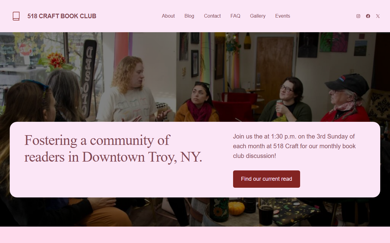 518craftbookclub.com screenshot