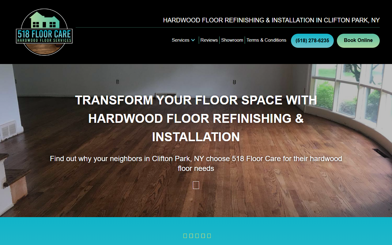 518floorcare.com screenshot