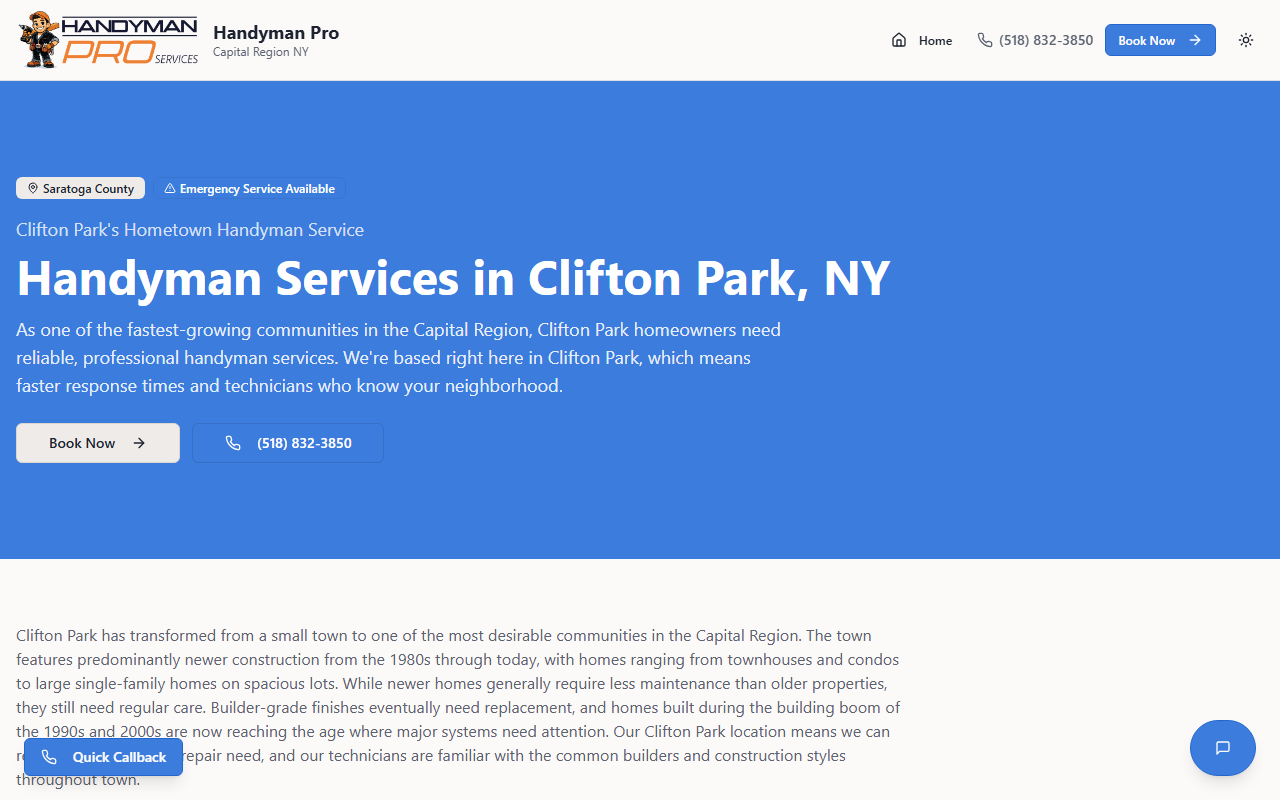 518handymanpros.com screenshot