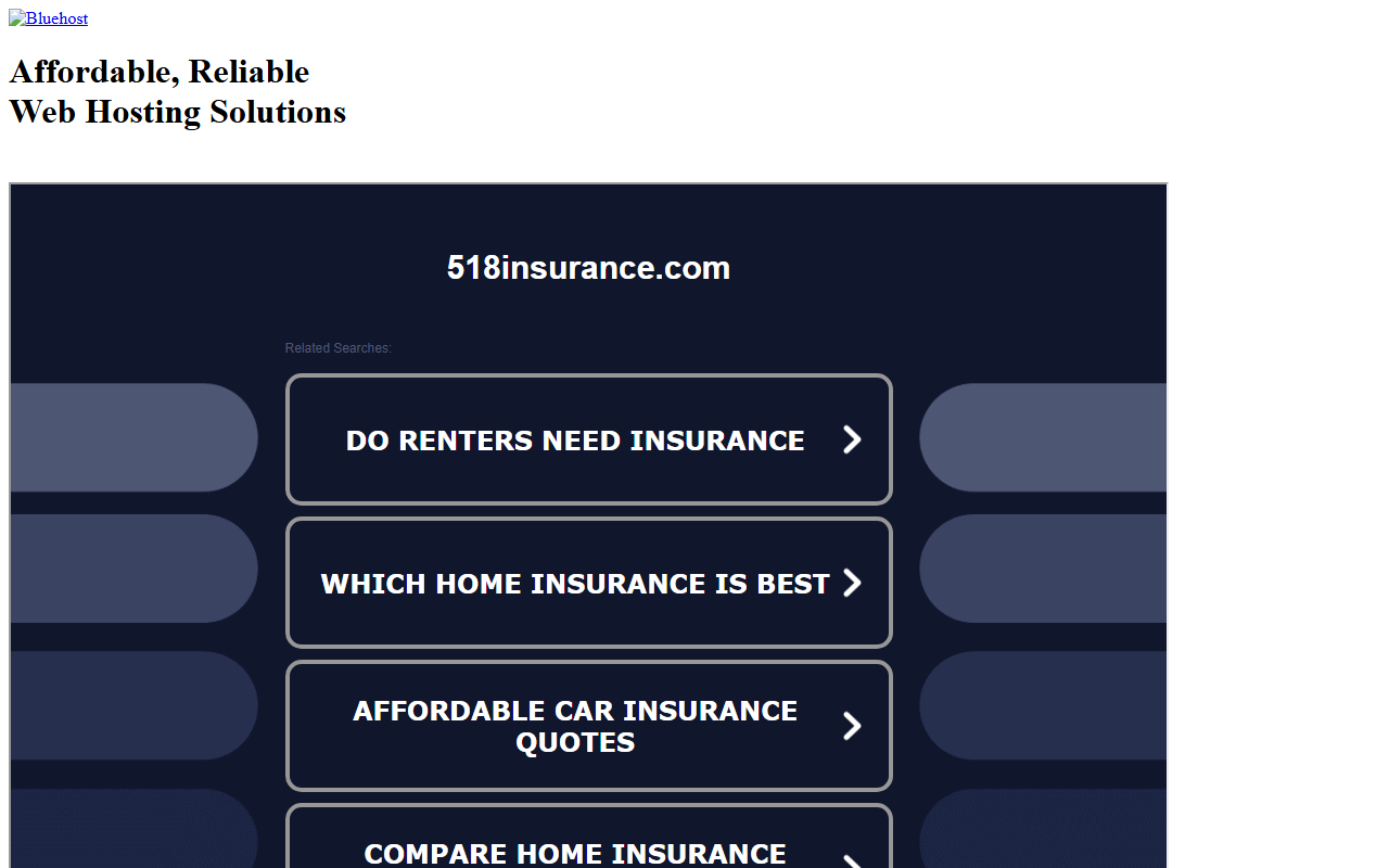 518insurance.com screenshot