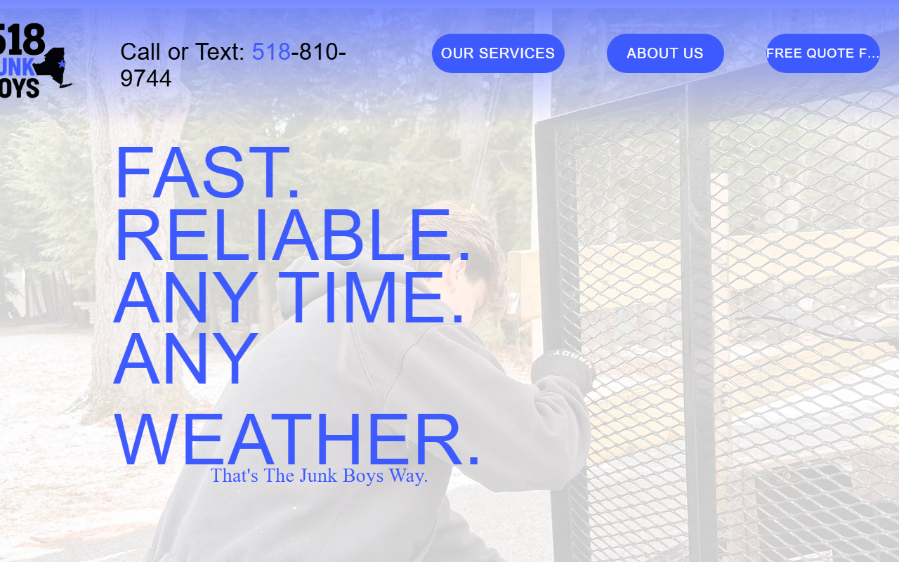 518junkboys.com screenshot