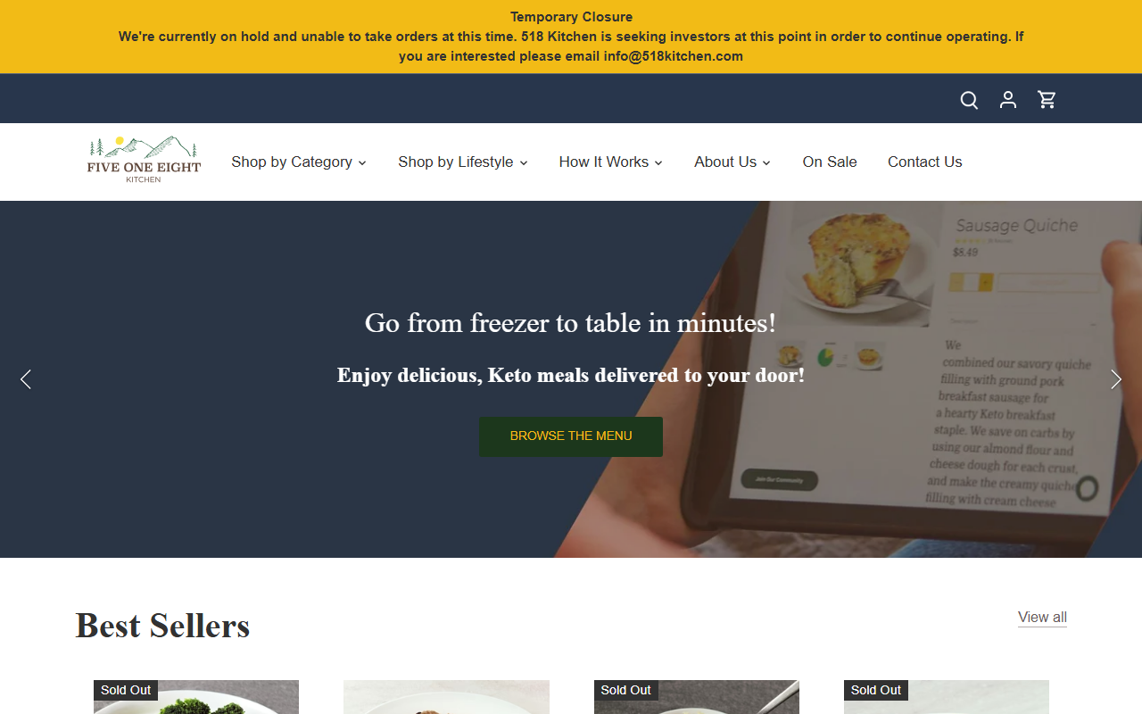 518kitchen.com screenshot