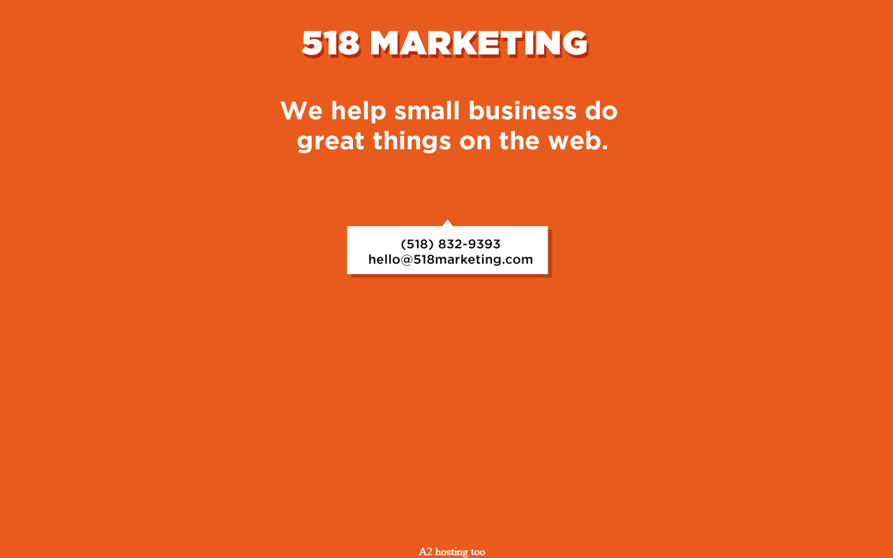 518marketing.com screenshot