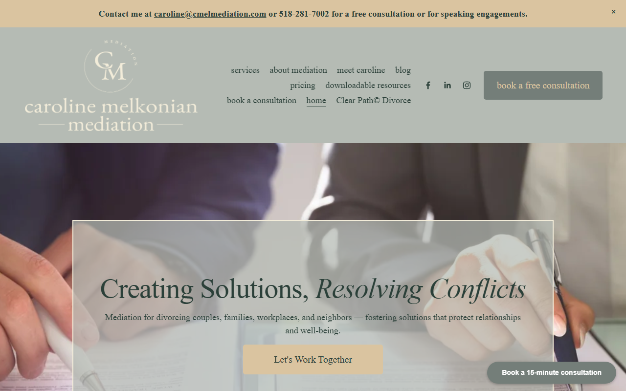 518mediation.com screenshot