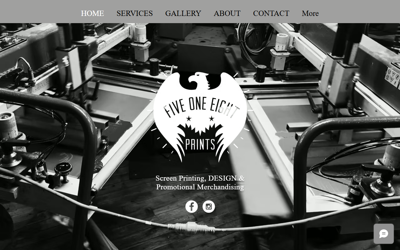 518merchco.com screenshot