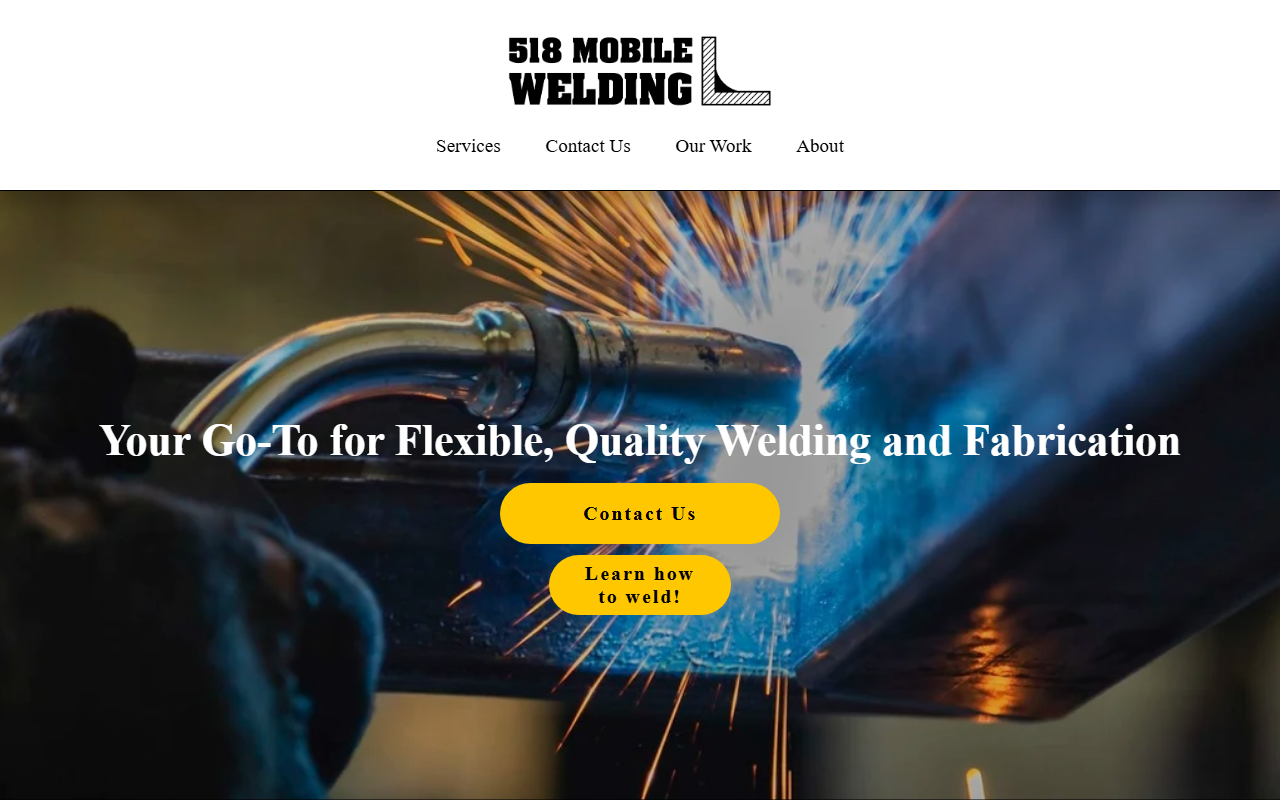 518mobilewelding.com screenshot