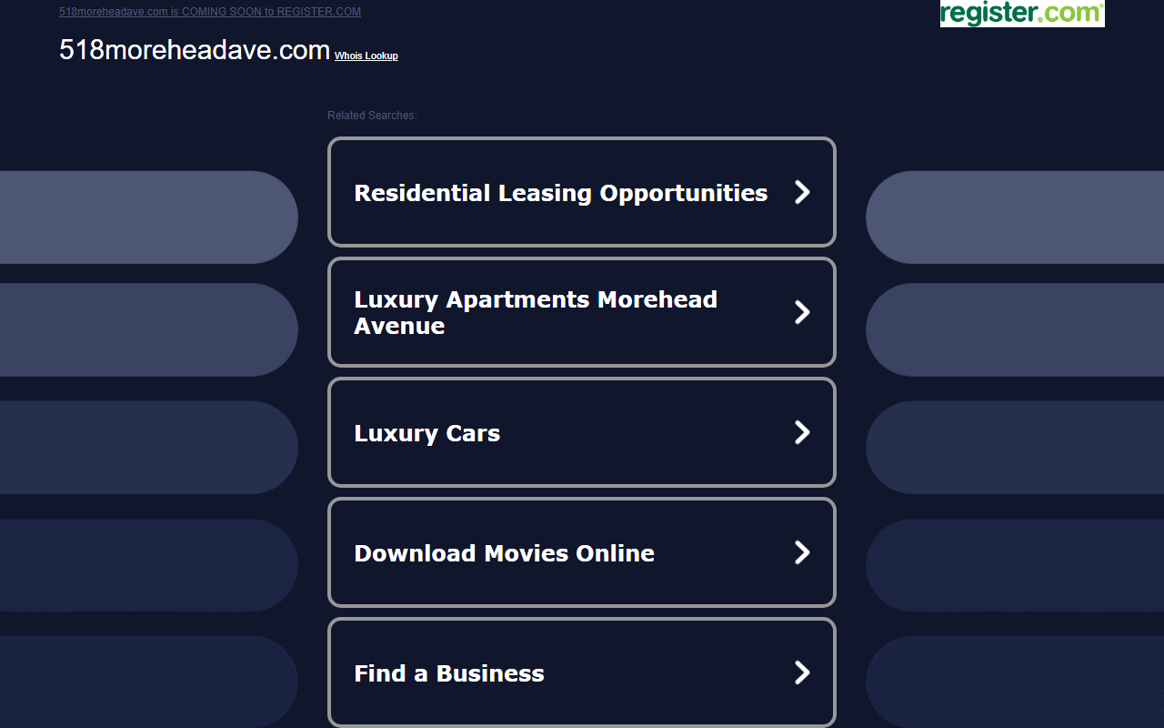 518moreheadave.com screenshot