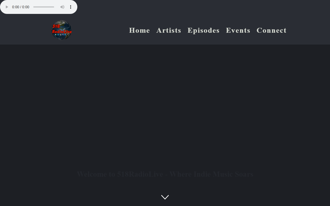 518radiolive.com screenshot