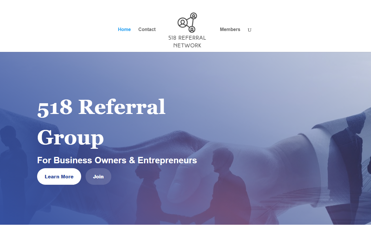 518referralgroup.com screenshot