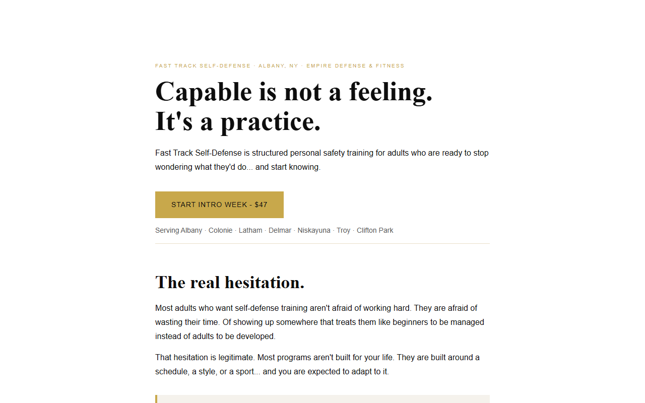 518selfdefense.com screenshot