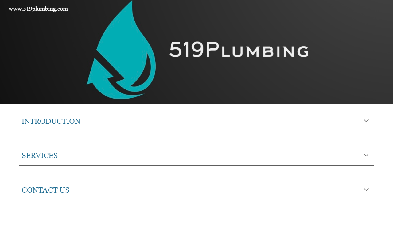519plumbing.com screenshot