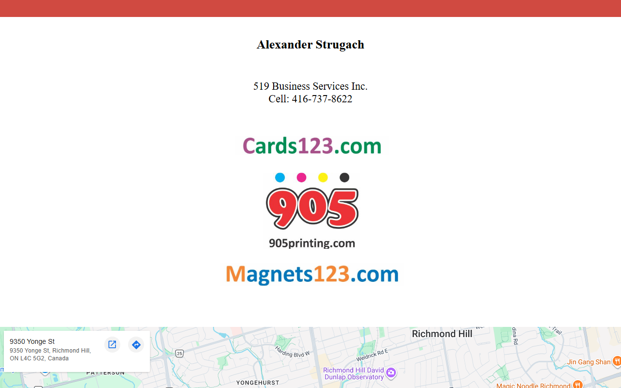 519services.com screenshot