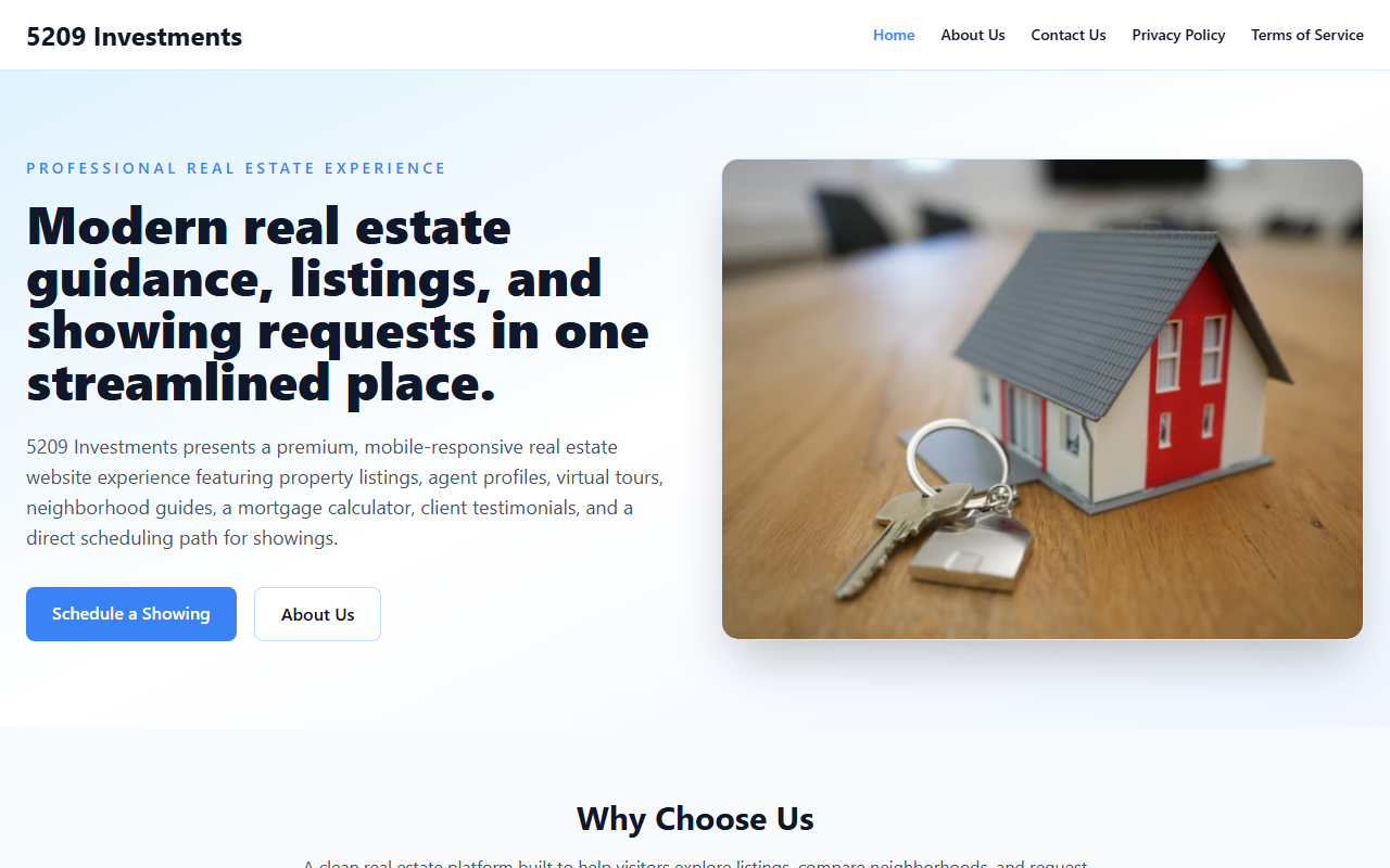 5209investments.com screenshot
