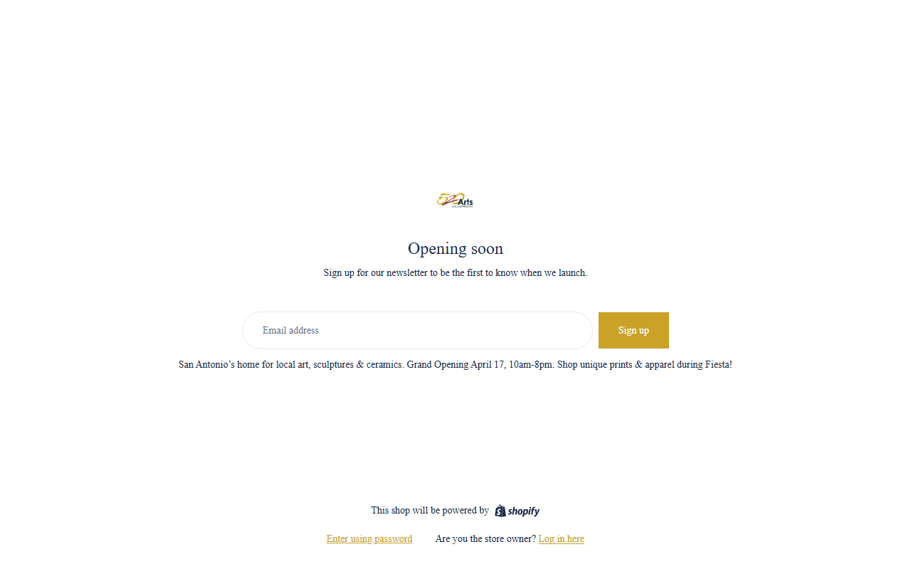 520artsgallery.com screenshot
