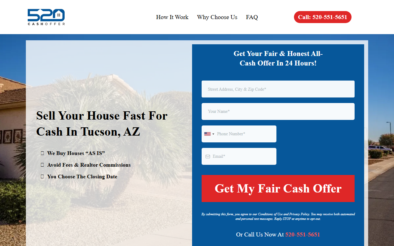 520cashoffer.com screenshot