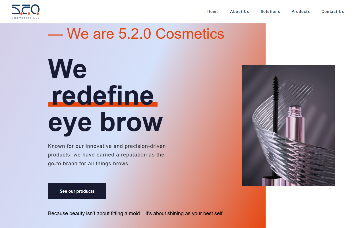 520cosmetics.com screenshot