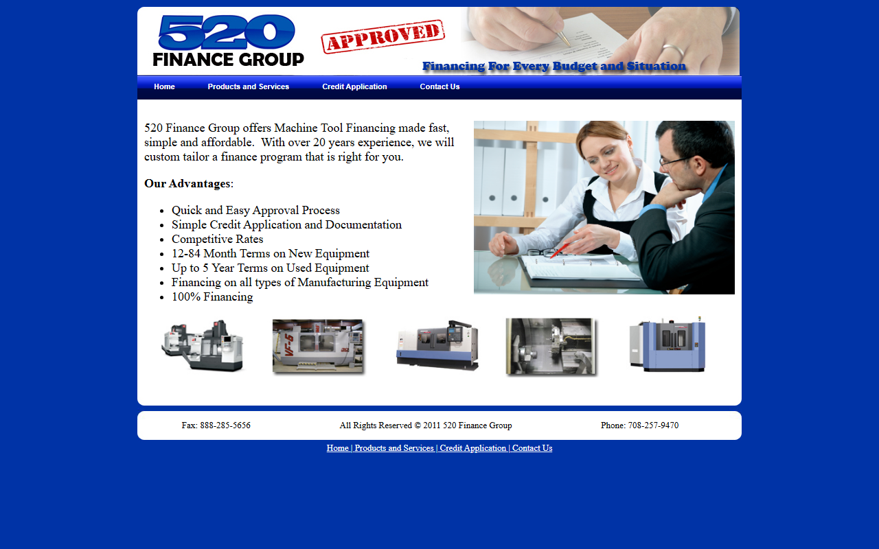 520financial.com screenshot