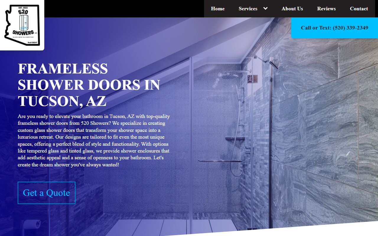 520showers.com screenshot