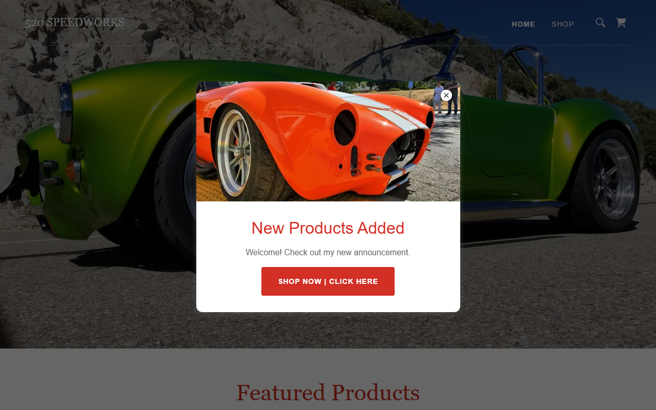 520speedworks.com screenshot